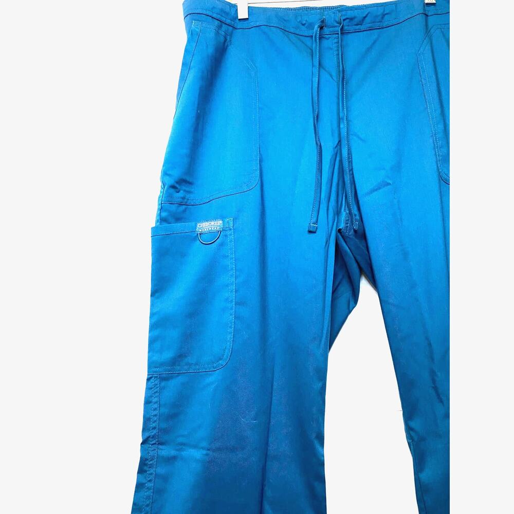 Cherokee Woman's Drawstring Authentic Workwear Scrub Pants Size XL